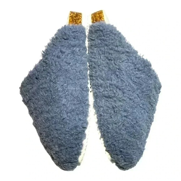 Women’s Muks Luks Hermione Plush Memory Foam Insoles , Grey, Size 8, Brand New - Picture 2 of 5